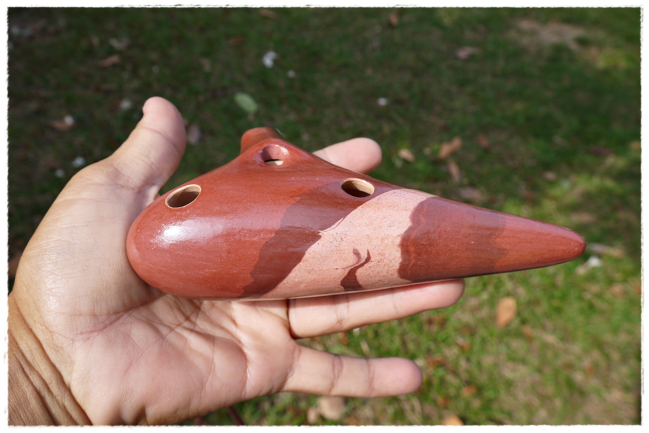 Ocarina alto C. 12 holes. Dinda Ocarina.