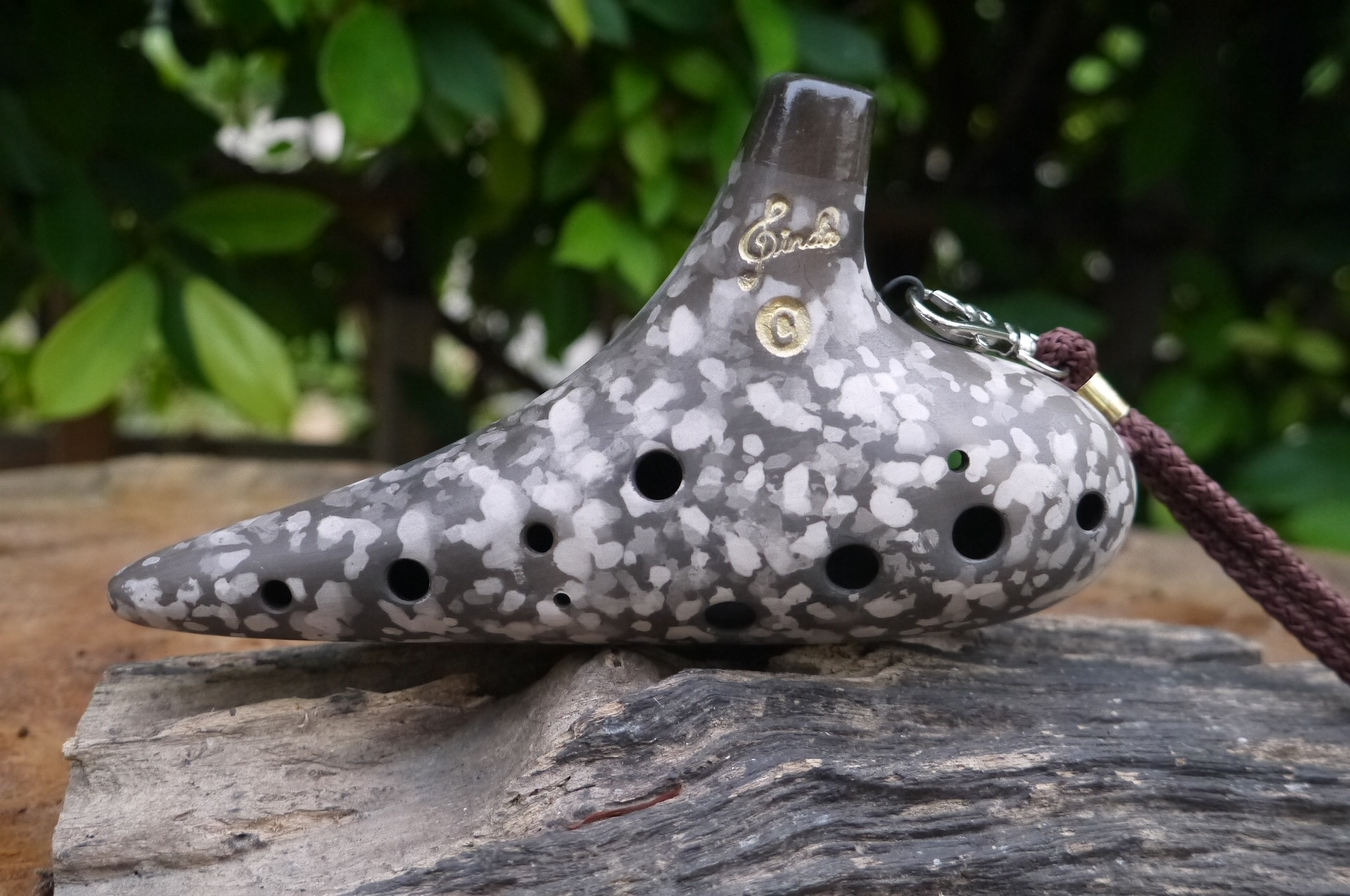 Ocarina alto C 12 holes. Dinda Ocarina.