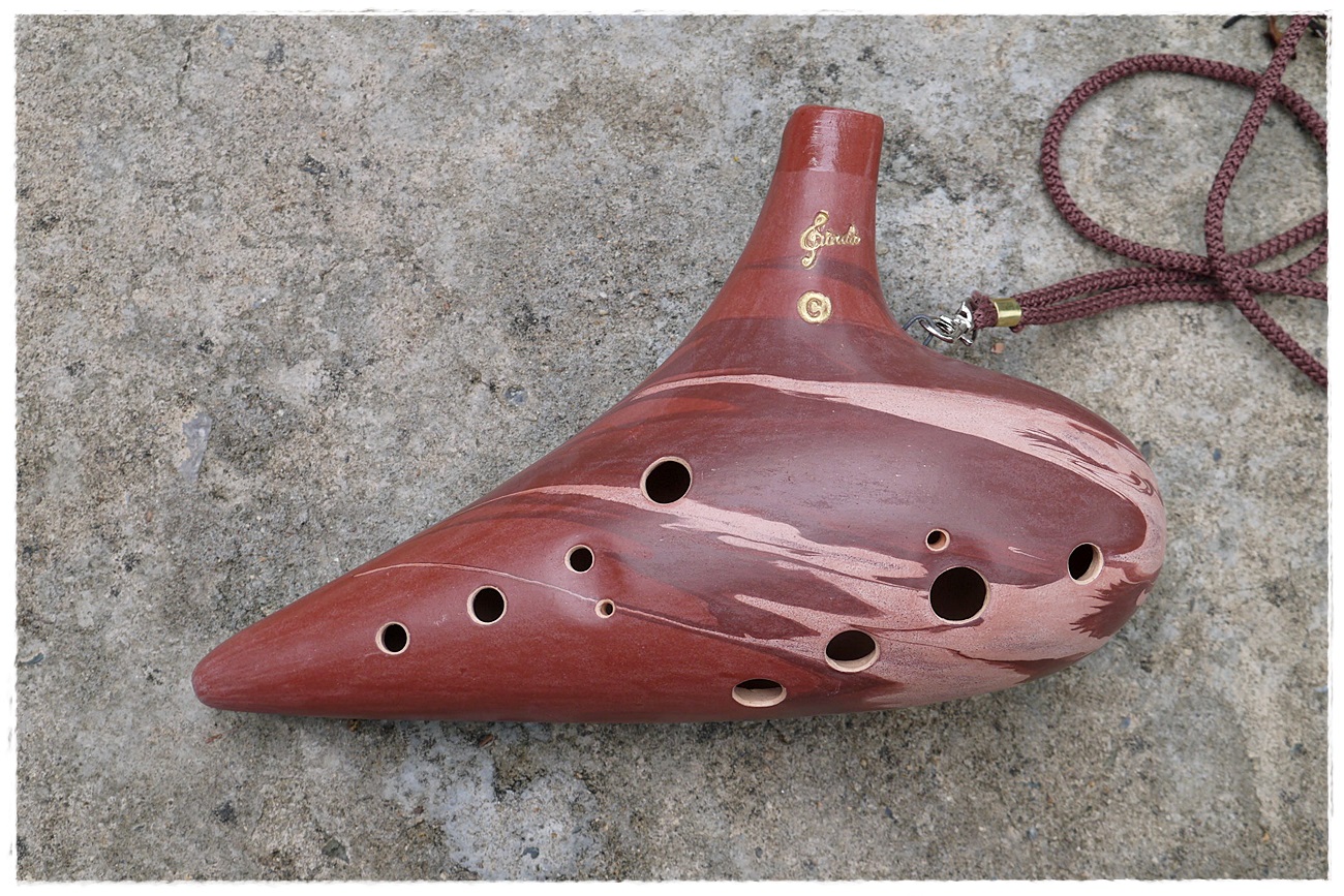 Ocarina Bass C.12 holes. Dinda Ocarina.