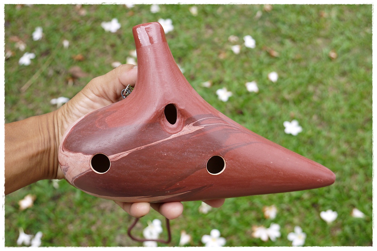 Ocarina Bass C.12 holes. Dinda Ocarina.