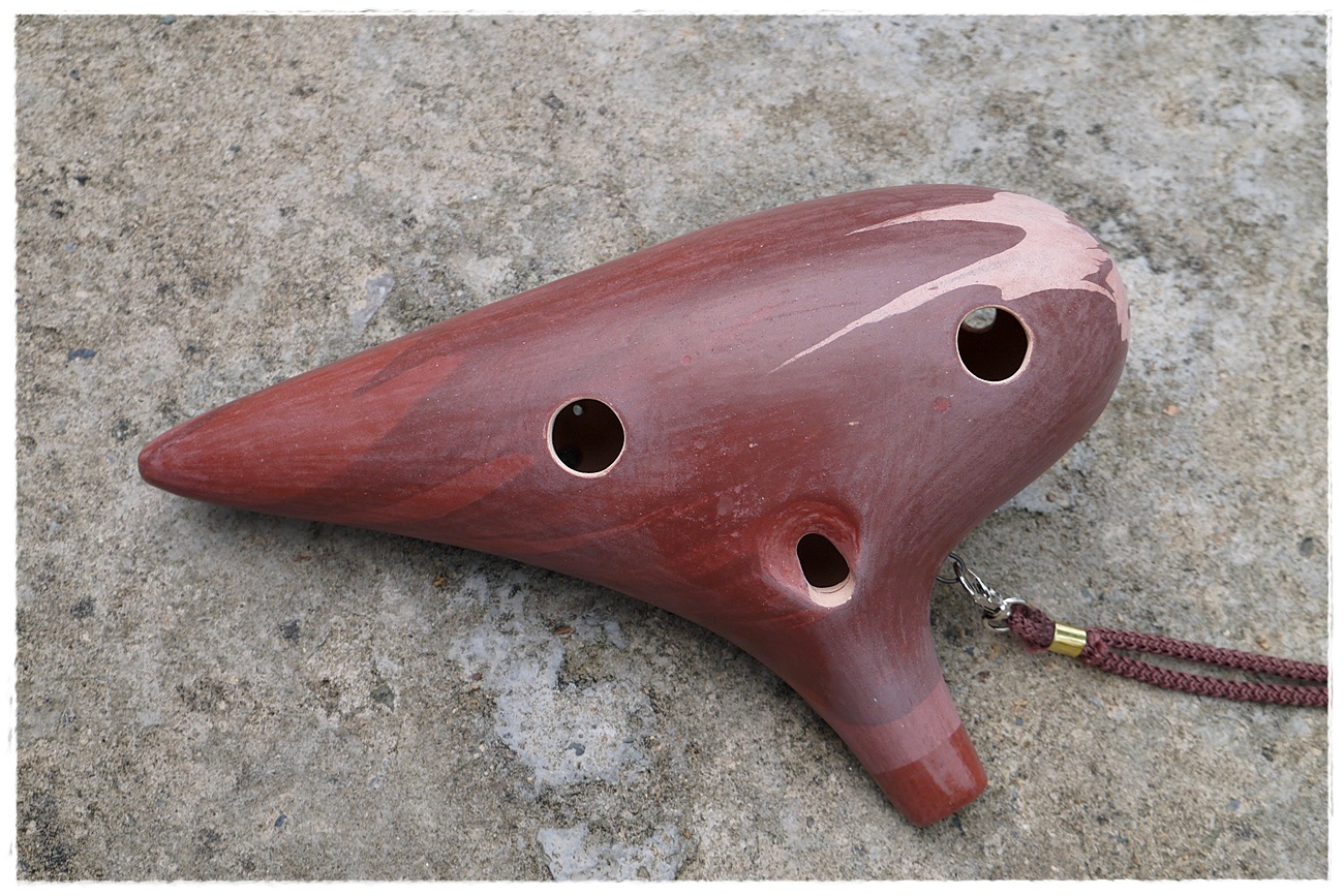Ocarina Bass C.12 holes. Dinda Ocarina.