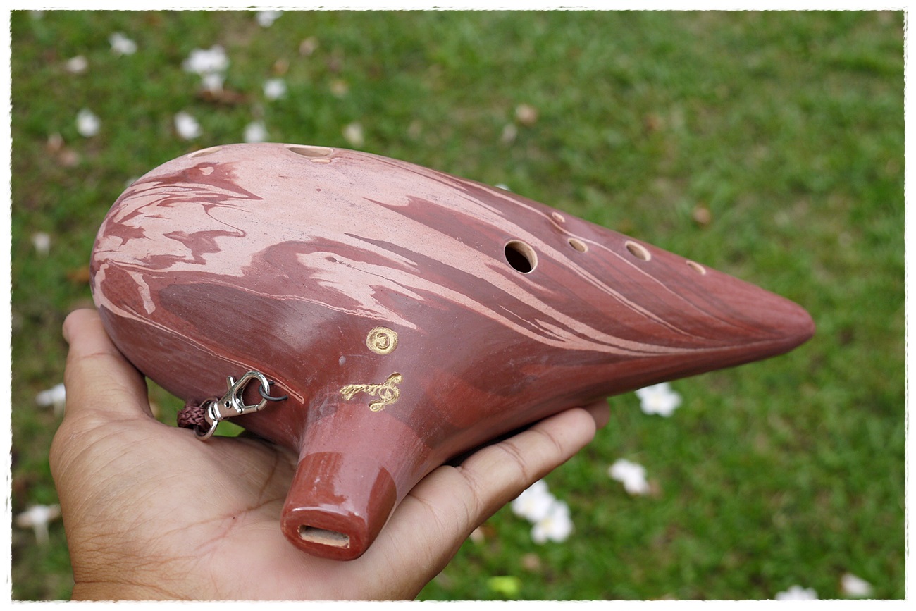Ocarina Bass C.12 holes. Dinda Ocarina.
